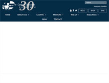 Tablet Screenshot of cco.ca